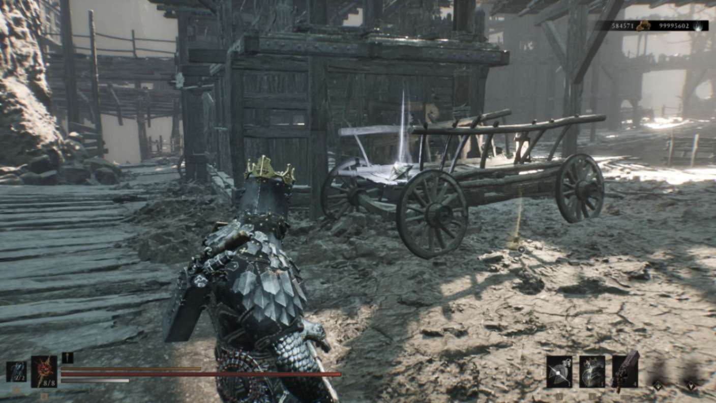 «Безлюдные трущобы» Mortal Shell 2 тайники