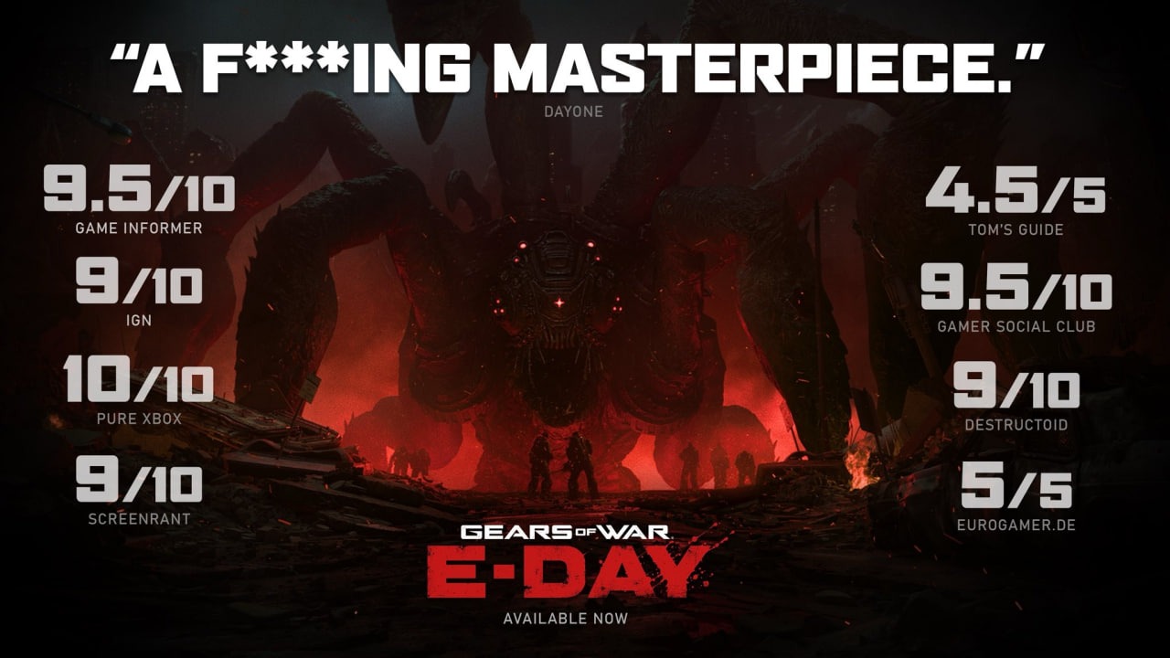 Глава Xbox похвалила Gears of War: E-Day после релиза