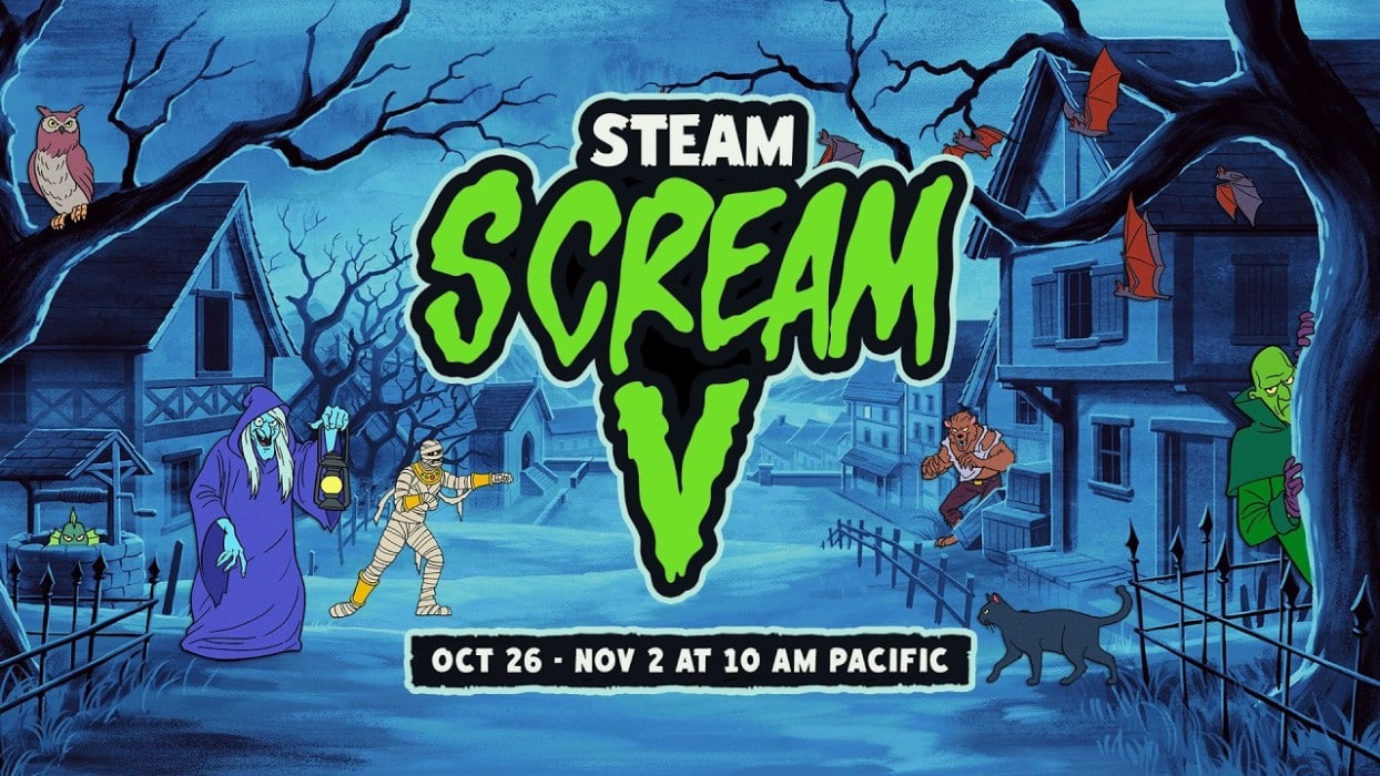 В Steam фестиваль «Страхи в Steam 5» со скидками до 90%