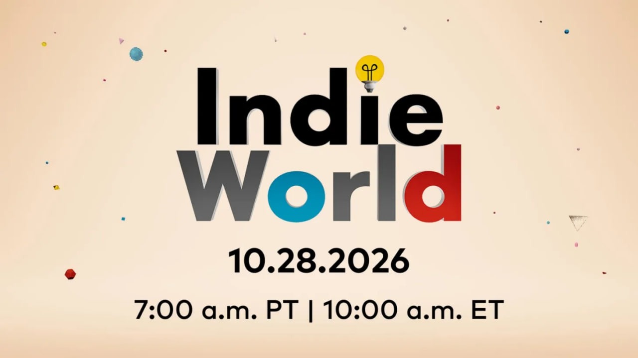 Nintendo проведёт Indie World Showcase 28 октября