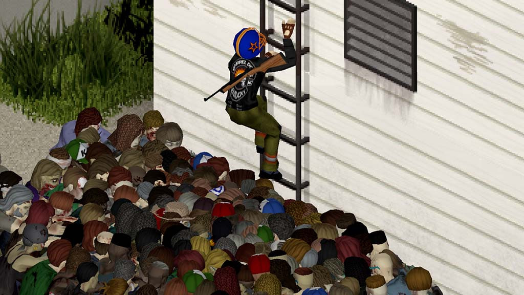 Project Zomboid получила лестницы и взлом ломом в патче 42.22
