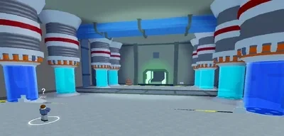Комната с капсулами запуска обычного рейда Blox Fruits
