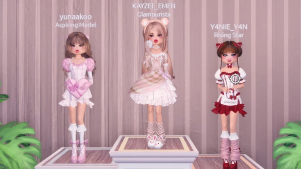 Победители раунда на подиуме Dress to Impress