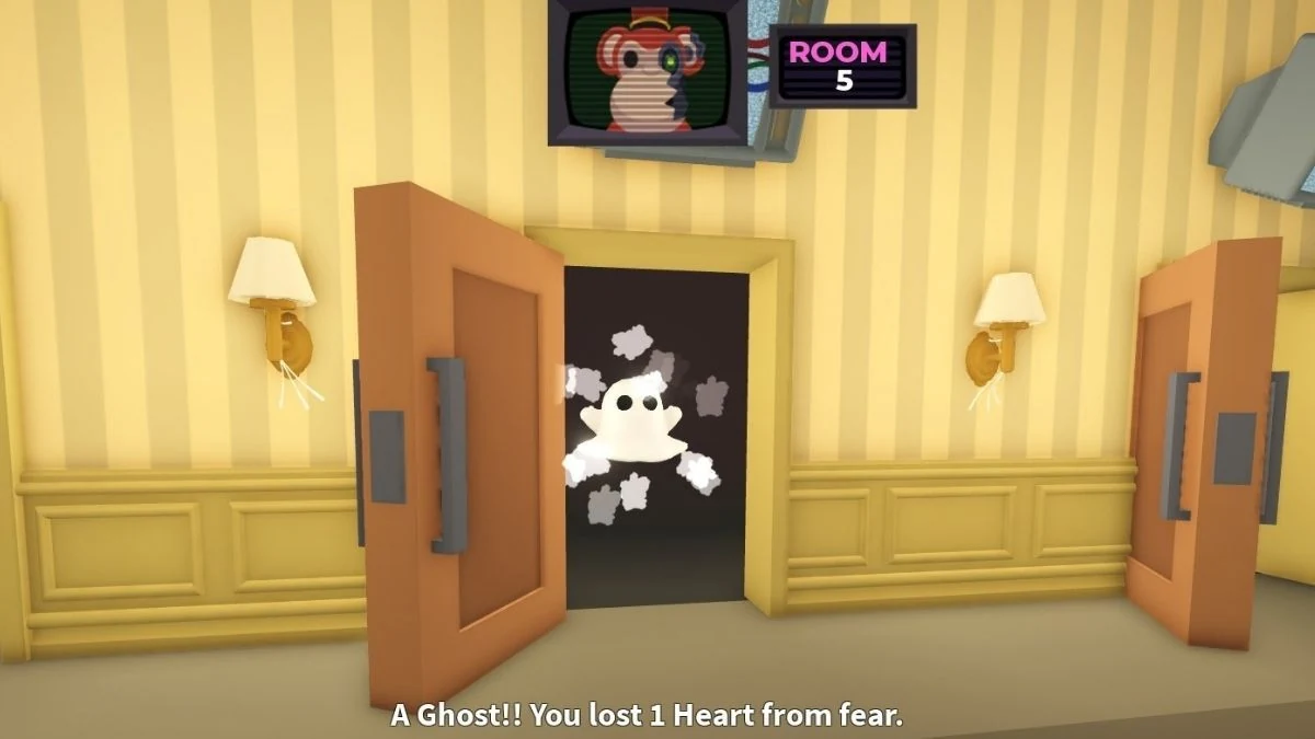 Призрак за выбранной дверью Hauntlet 2