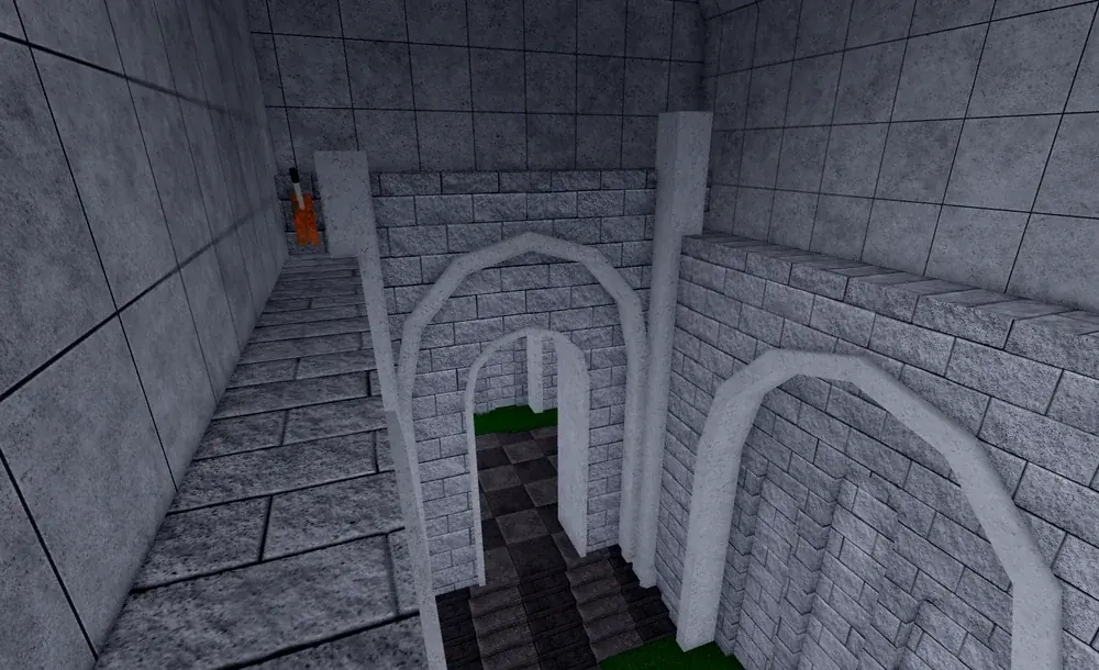 Рычаг над проходом в Temple of Time
