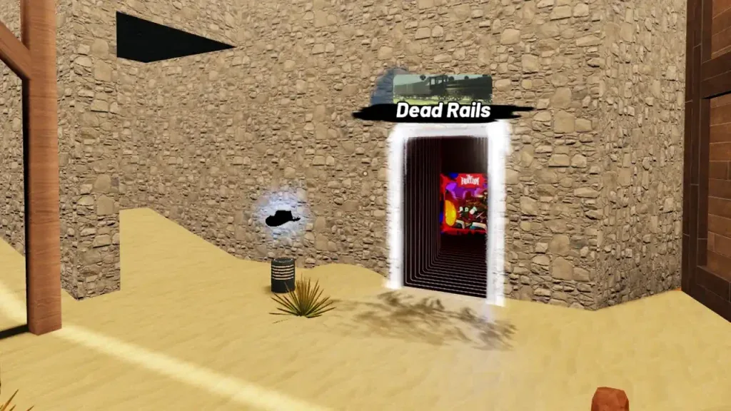 Комната Dead Rails на третьем этаже The Hollow