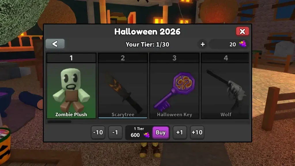 Начало Halloween Pass с бесплатным Zombie Plush