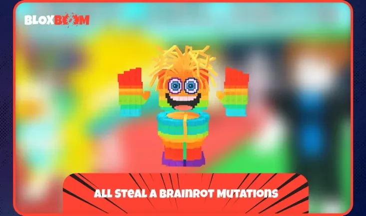 Иллюстрация цветного варианта персонажа Steal a Brainrot