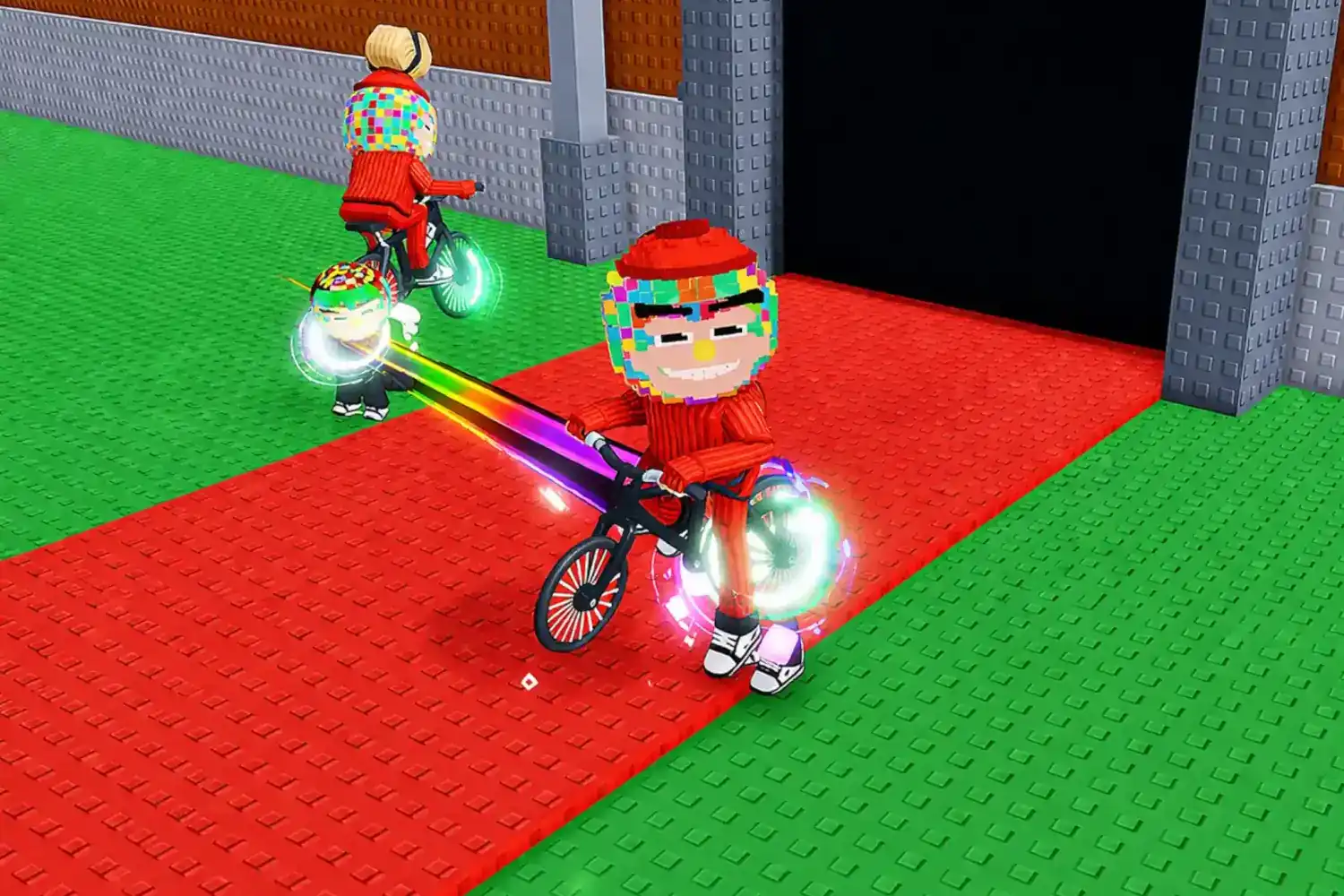 Chicleteira Bicicleteira у туннеля