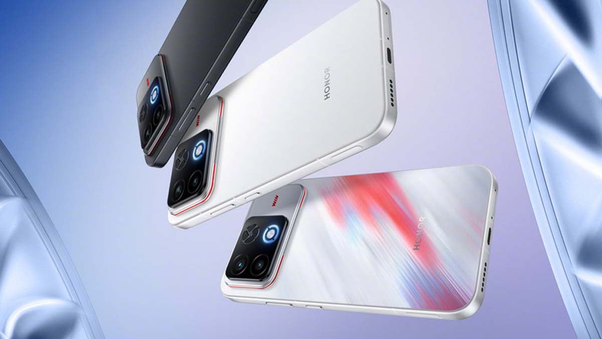 Смартфоны Honor WIN 2 в трёх вариантах расцветки на промоизображении